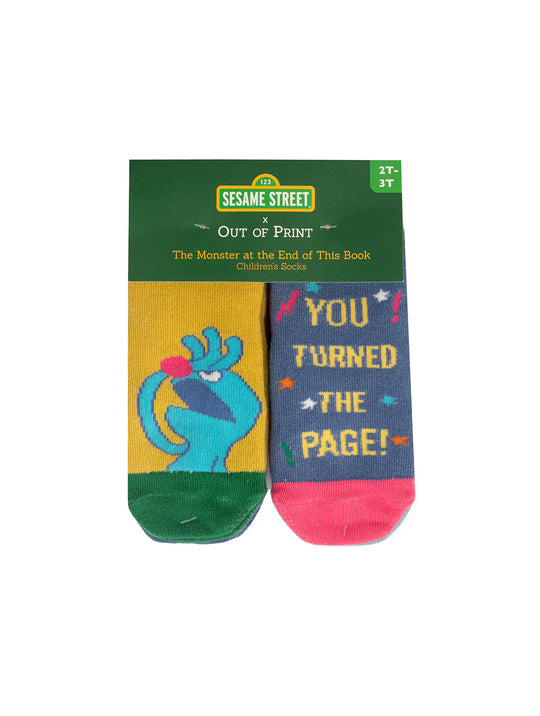 Sesame Street The Monster at the End of This Book Toddler Socks