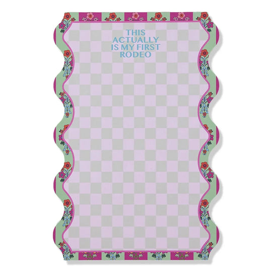 It Actually Is My First Rodeo Notepad