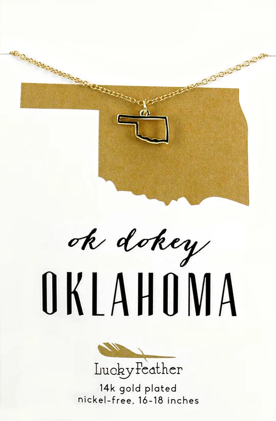 Oklahoma Charm Necklace