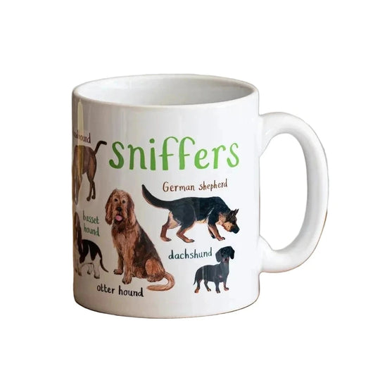 Sniffers Ceramic Dog Mug