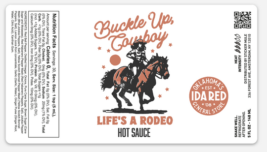 Buckle up Cowboy Hot Sauce