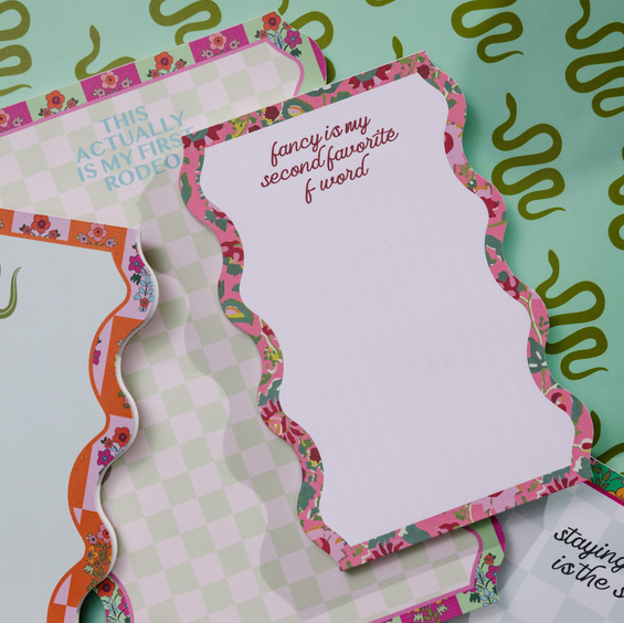 Fancy Is My Second Favorite F Word Notepad