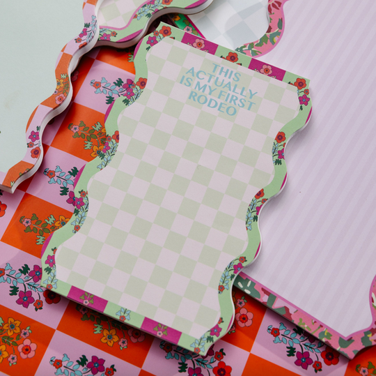 It Actually Is My First Rodeo Notepad