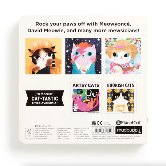 Music Cats Board Book