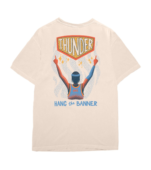 Thunder Hang the Banner Tshirt