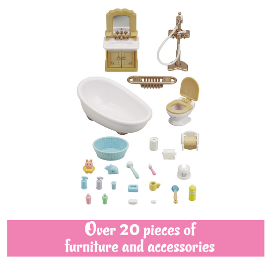 Calico Critters - Country Bathroom Set