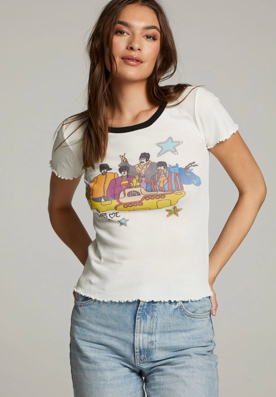 The Beatles Yellow Submarine Ribbed Tshirt