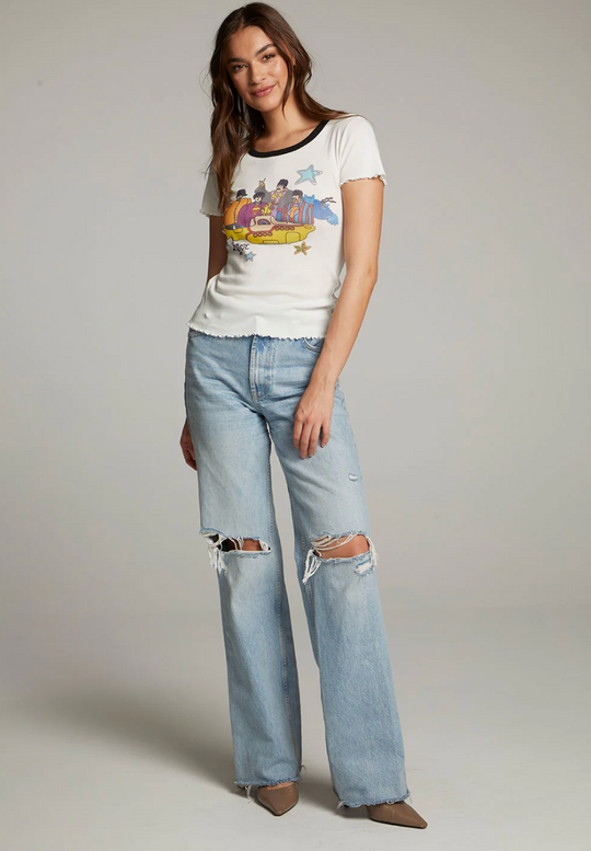 The Beatles Yellow Submarine Ribbed Tshirt