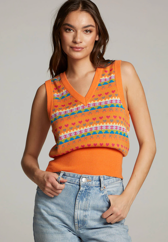 The Beatles Retro Tank Sweater