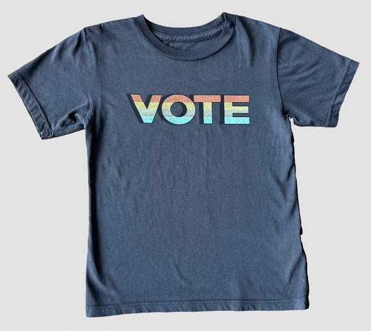 Vote Rainbow Kid's Tshirt