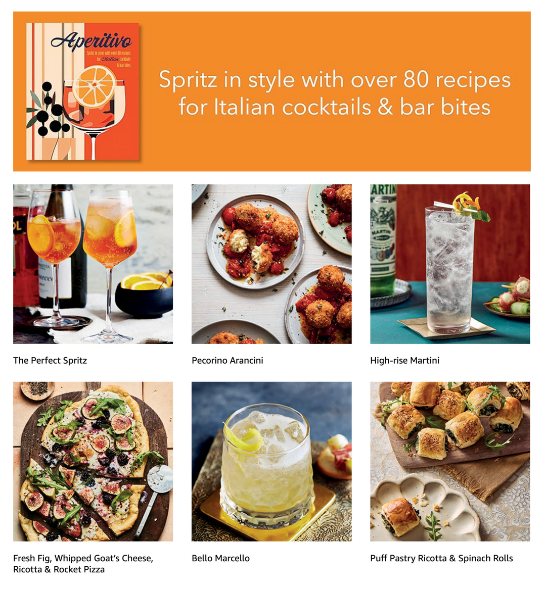 Aperitivo Italian Cocktail Recipe Book