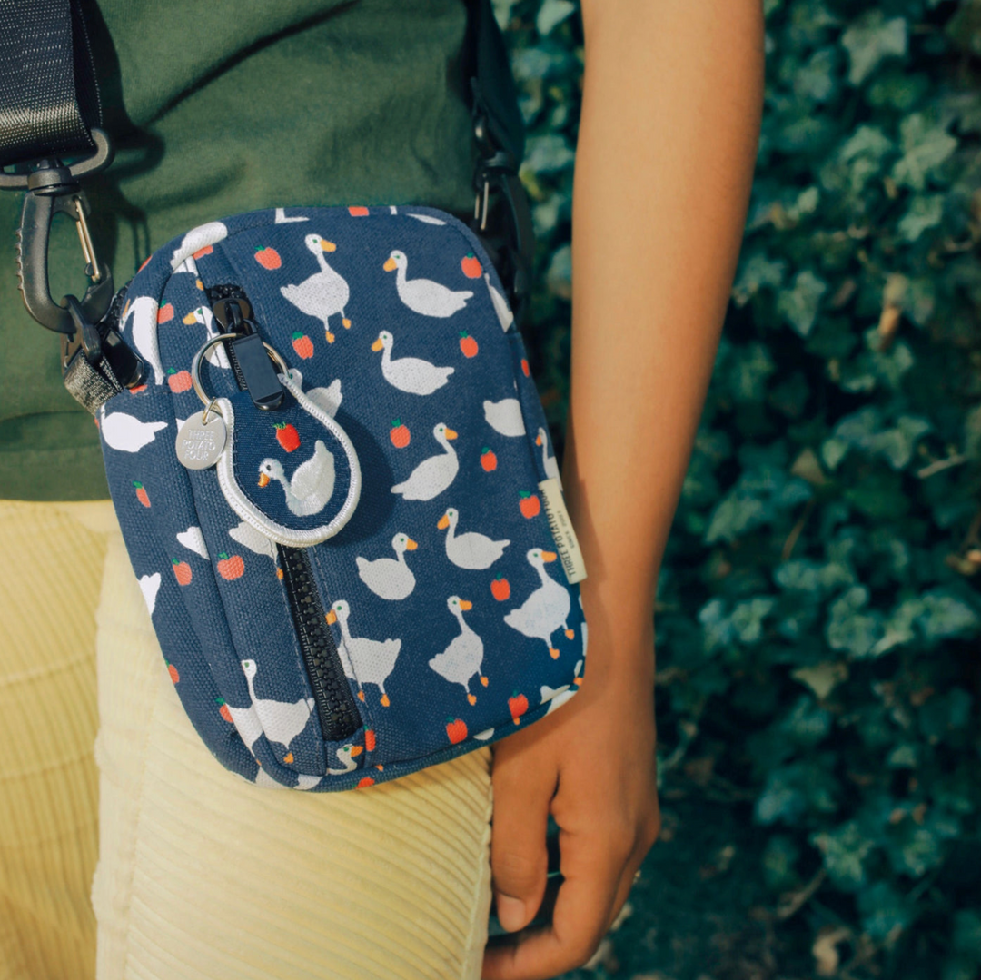 Cottage Goose Crossbody Bag