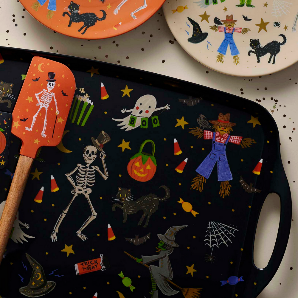 Halloween Parade Melamine Serving Platter