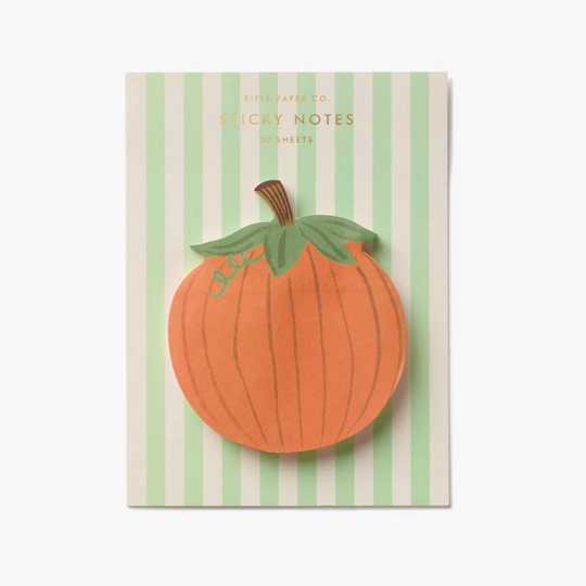 Pumpkin Sticky Notes