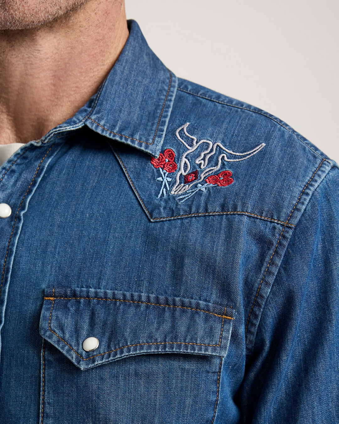 Pendelton - Bison Gambler Denim Shirt
