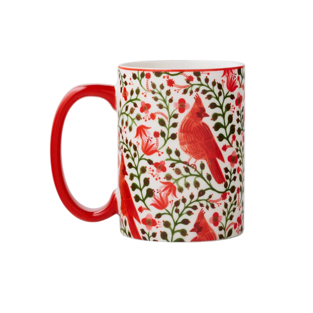 Cardinals Porcelain Mug