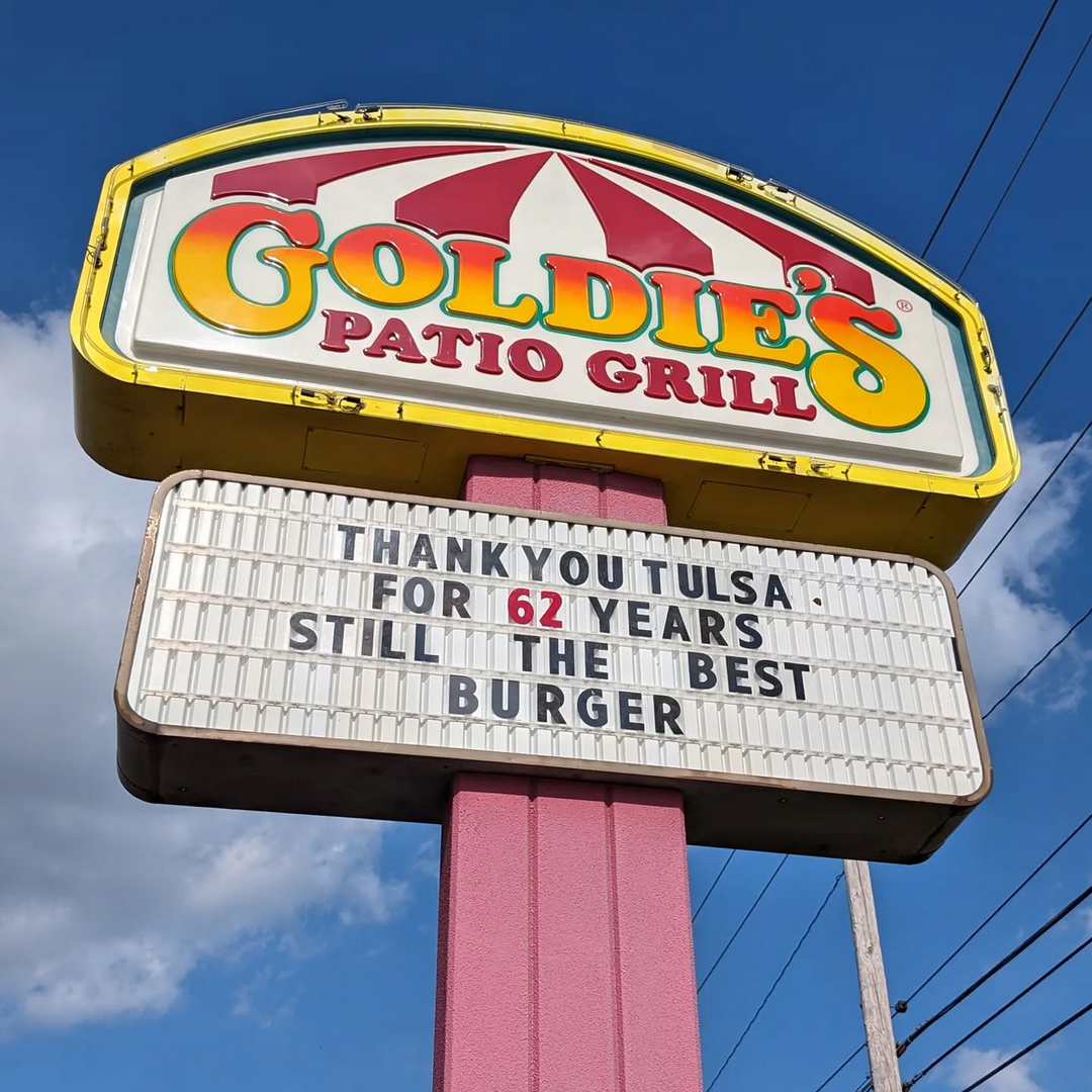 Goldie's Patio Grill Coaster