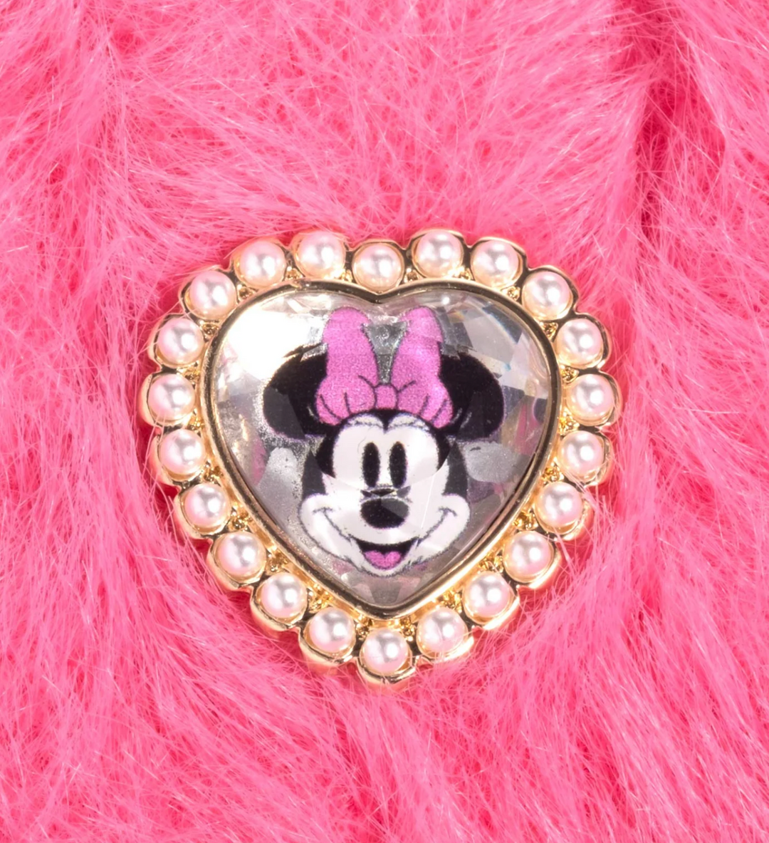 Mini Mouse Girl Bedazzled Gloves