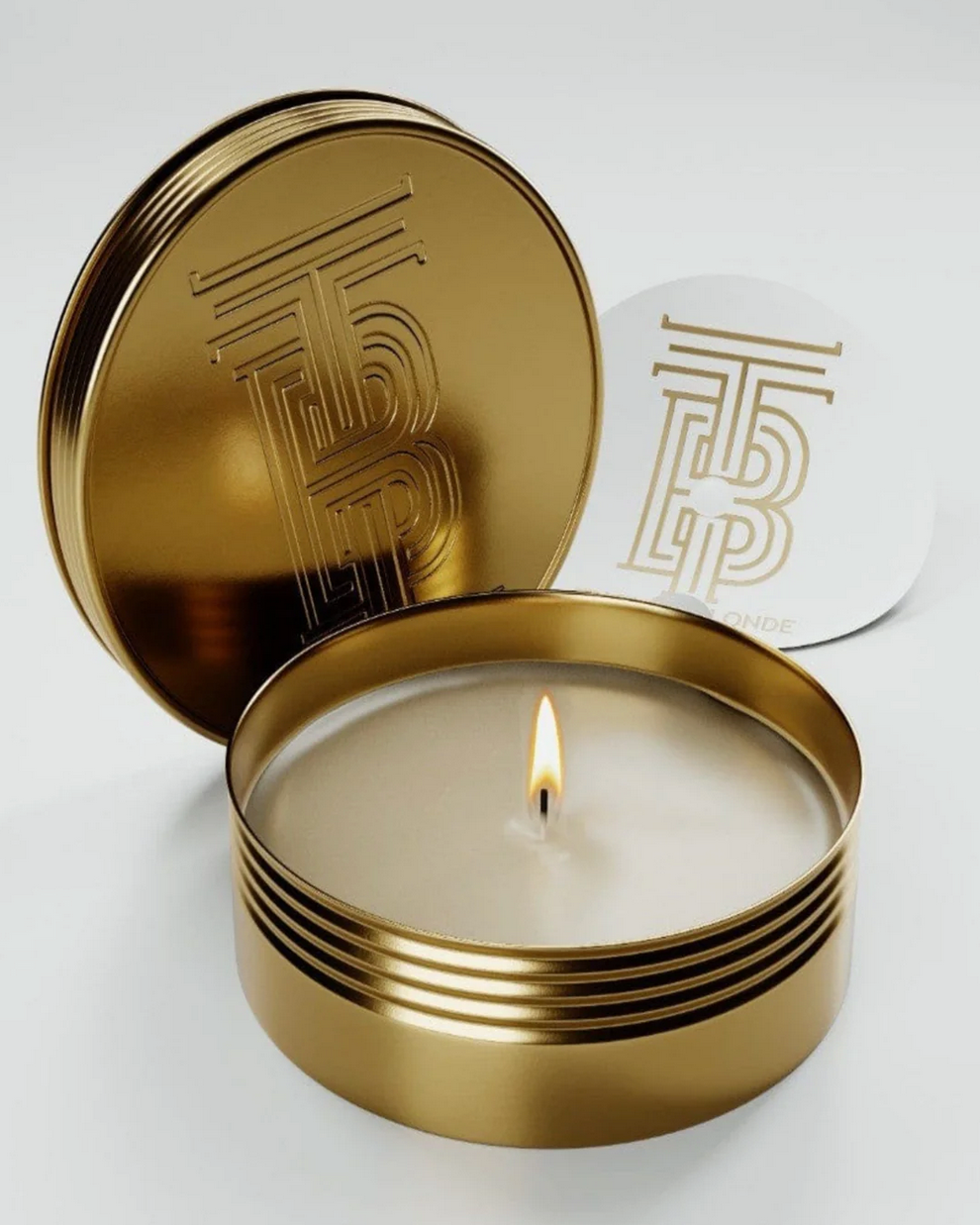 Thomas Blonde - Travel Buddy Candle Tin Blonde