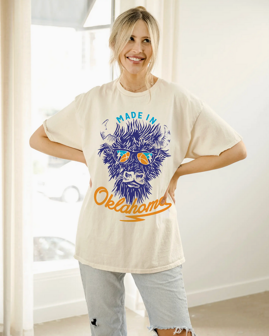 Made In Oklahoma Buffalo Tshirt