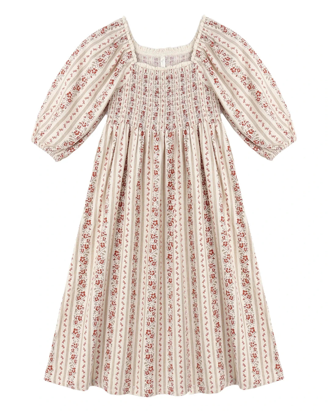 Rylee + Cru - Floral Stripe Della Dress
