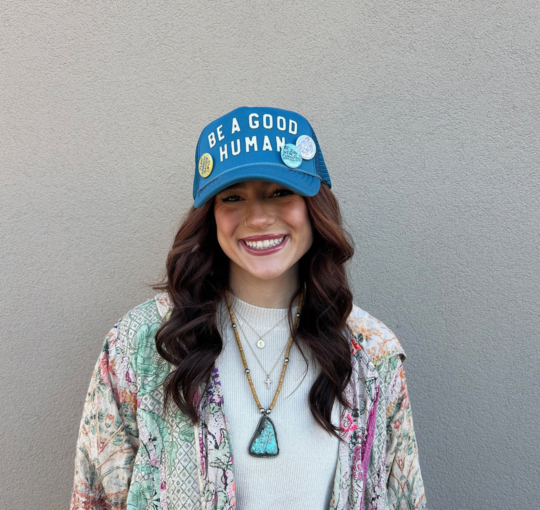 Be A Good Human Trucker Hat