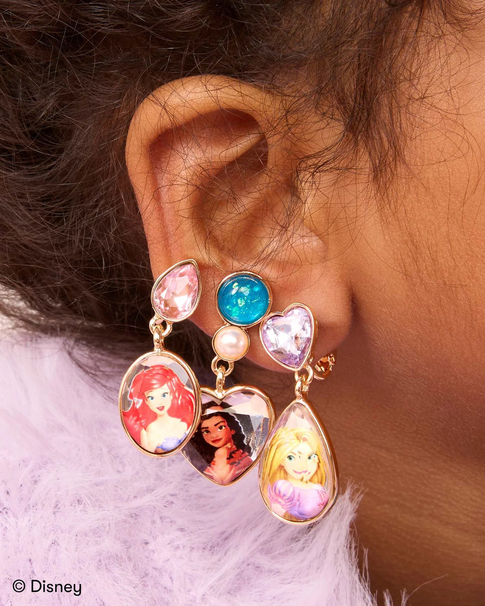 Princesses 3 Piece Earring Set