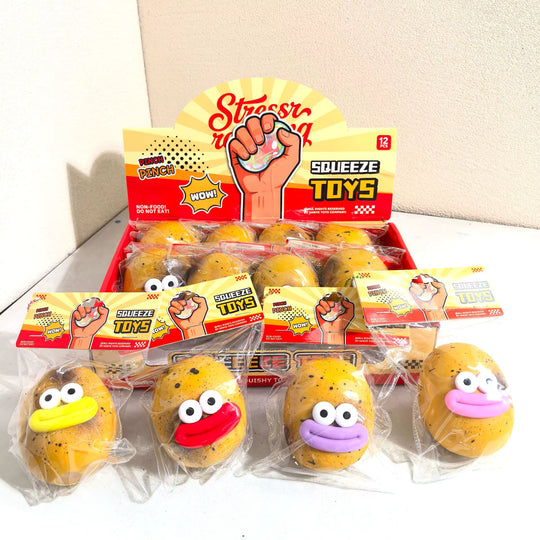 Assorted Funny Potatoes Squishy Toy