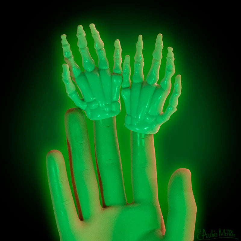 Skeleton Hand Finger Puppet (1 pc)