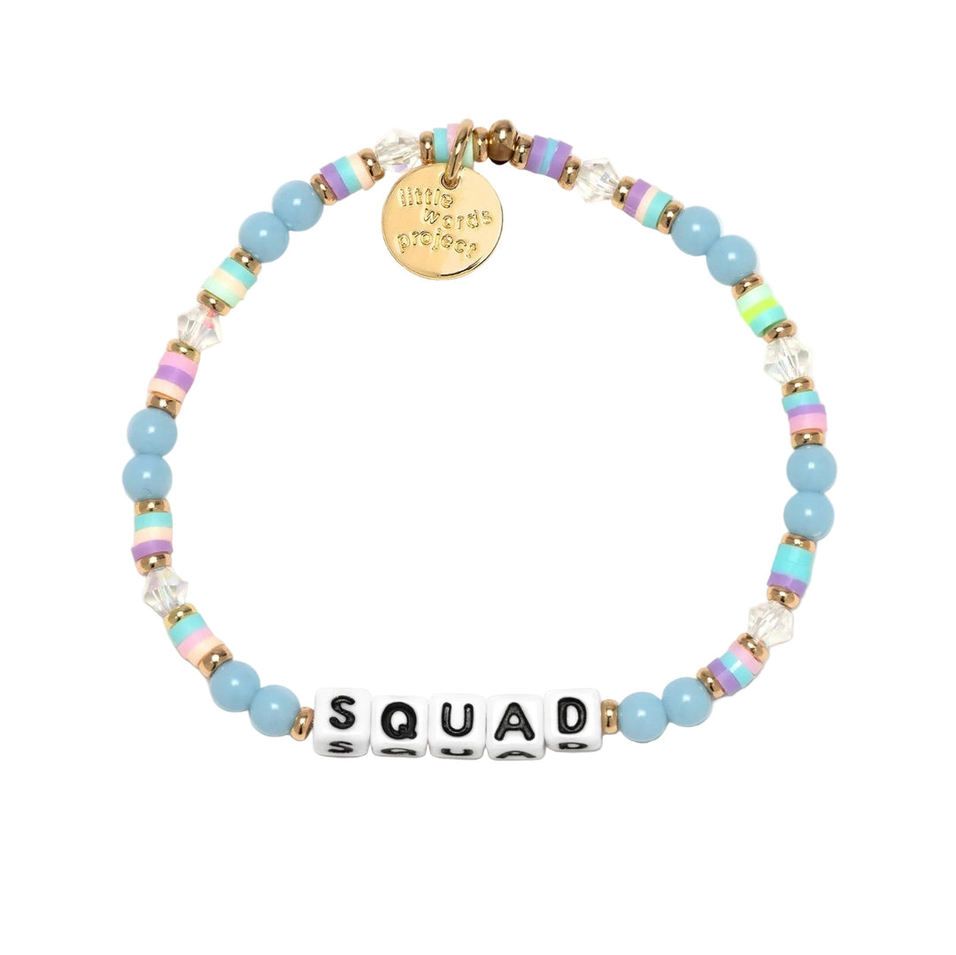 Squad Sunday Forever friendship word bracelet by Little Words Project