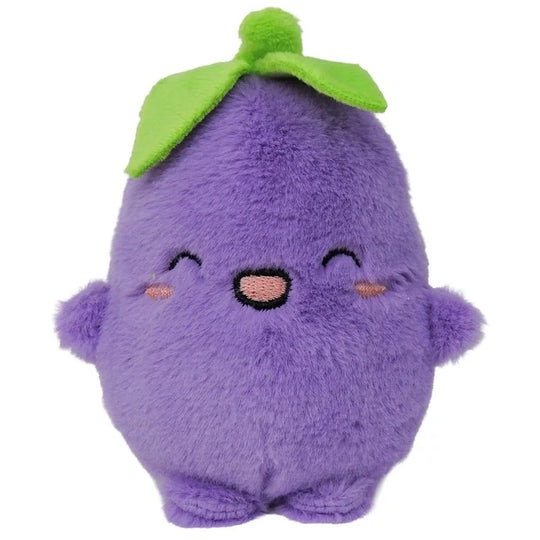 Sugar Skwisheez Plush Squishy Toy - Violet the Eggplant