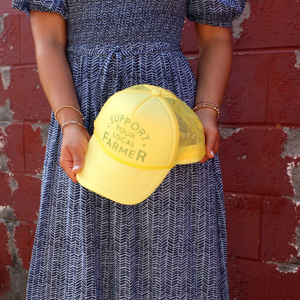 Support Your Local Farmer Trucker Hat