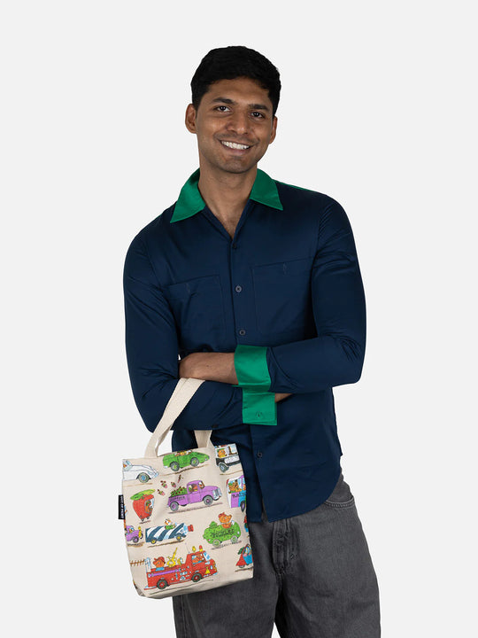 Cars and Trucks and Things That Go Mini Tote Bag