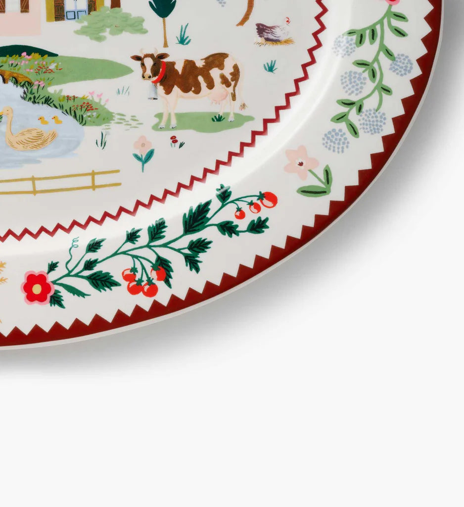 Home Sweet Home Porcelain Serving Platter