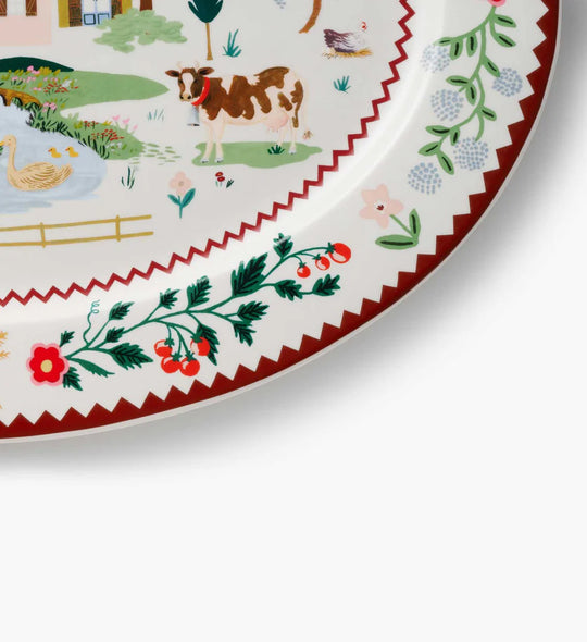 Home Sweet Home Porcelain Serving Platter