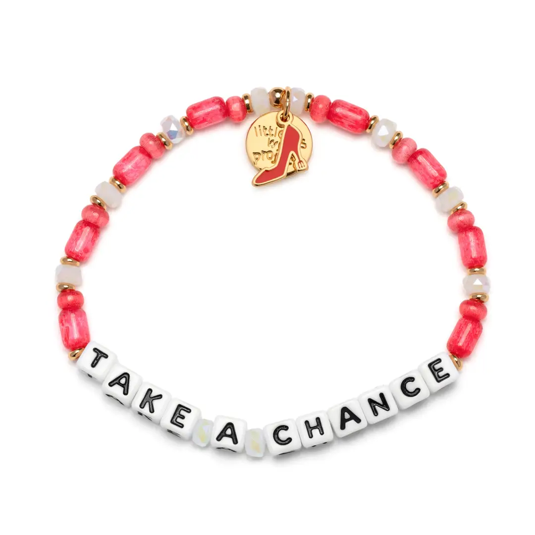Take A Chance Bold Move bracelet S/M Devil Wears Prada licensed bracelet by Little Words Project