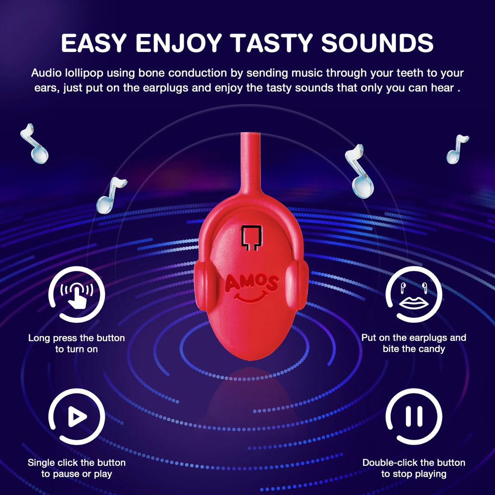 TastySounds Strawberry AudioLollipop