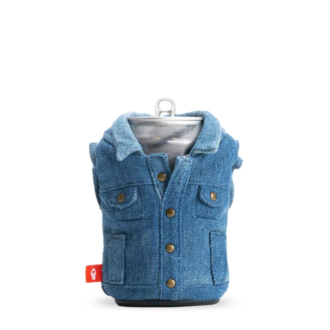 'Merica Denim Vest Koozie
