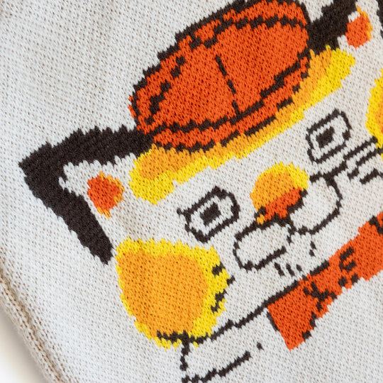 Huck Cat Knit Tote Bag