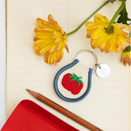 Tomato Patch Keychain