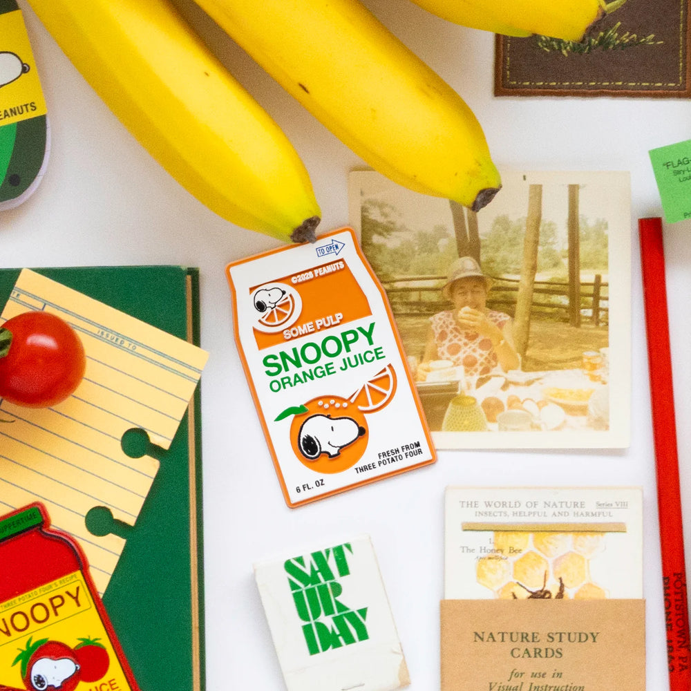 Snoopy Orange Juice Magnet