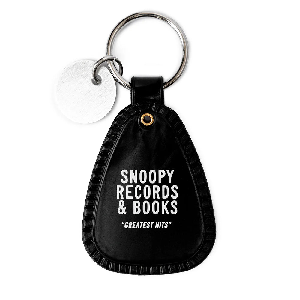 Snoopy Record Saddle Keychain