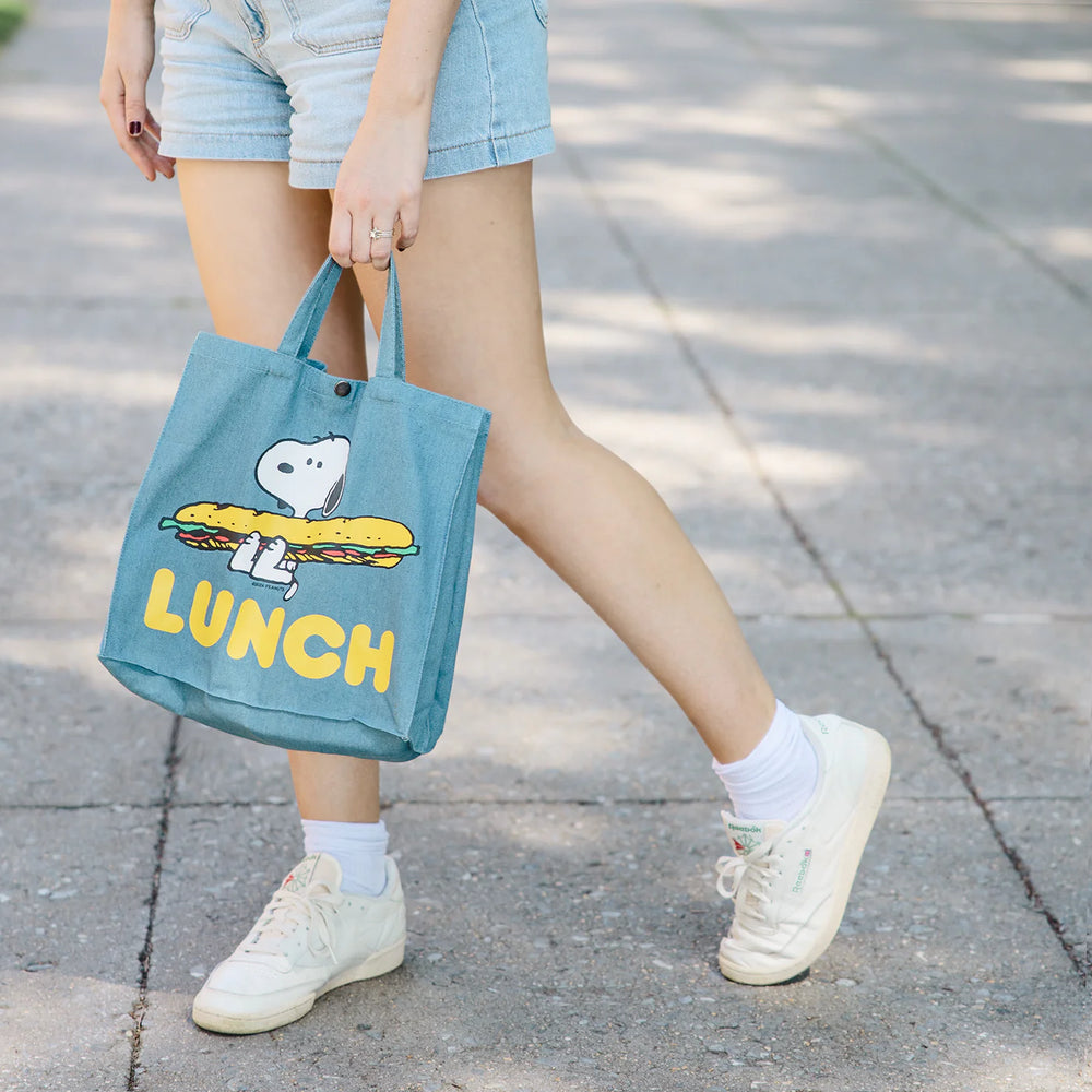 Snoopy Lunch Vintage-Style Tote