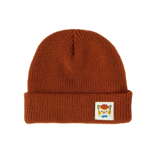 Huck Cat Orange Beanie
