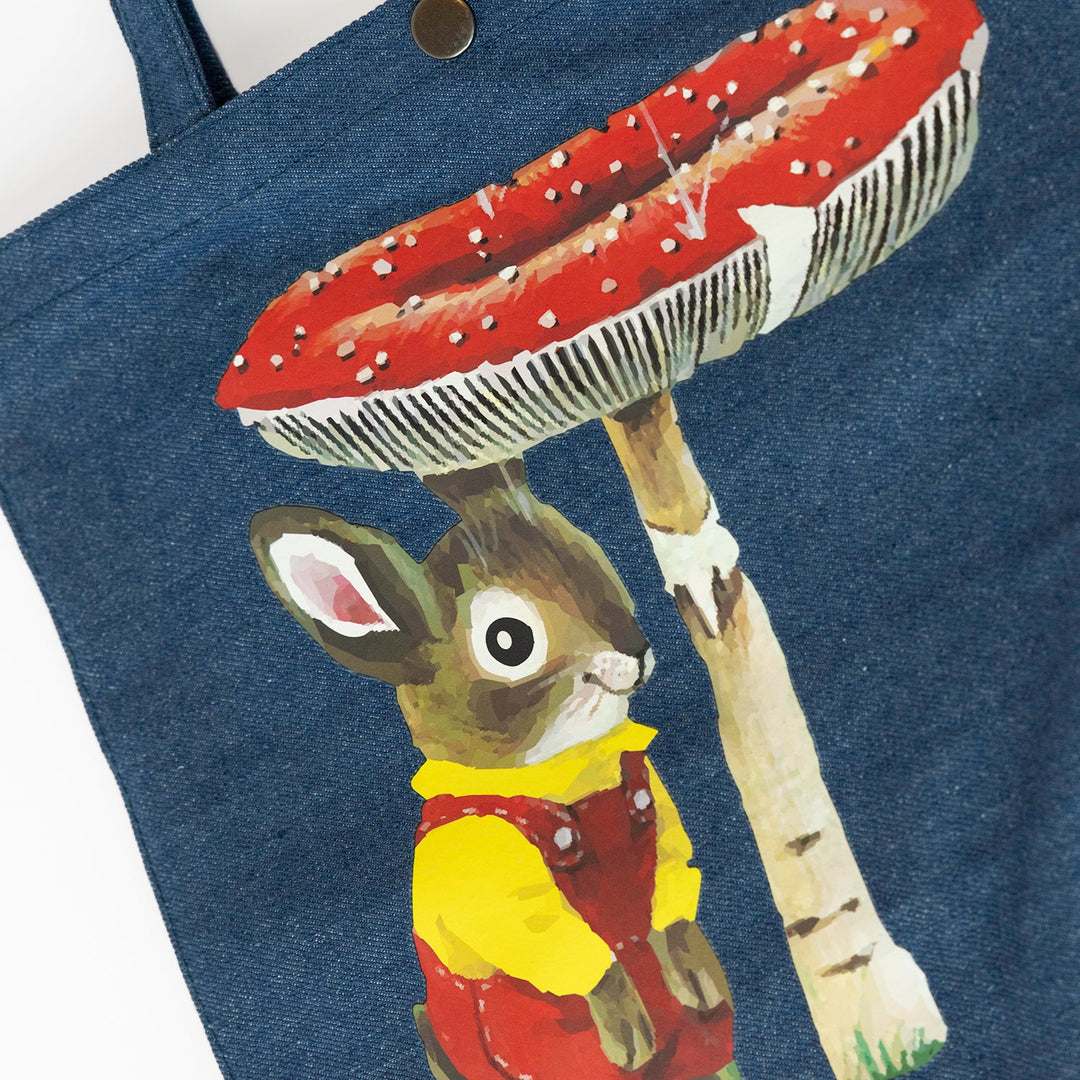 Nicholas Bunny Vintage-Style Tote