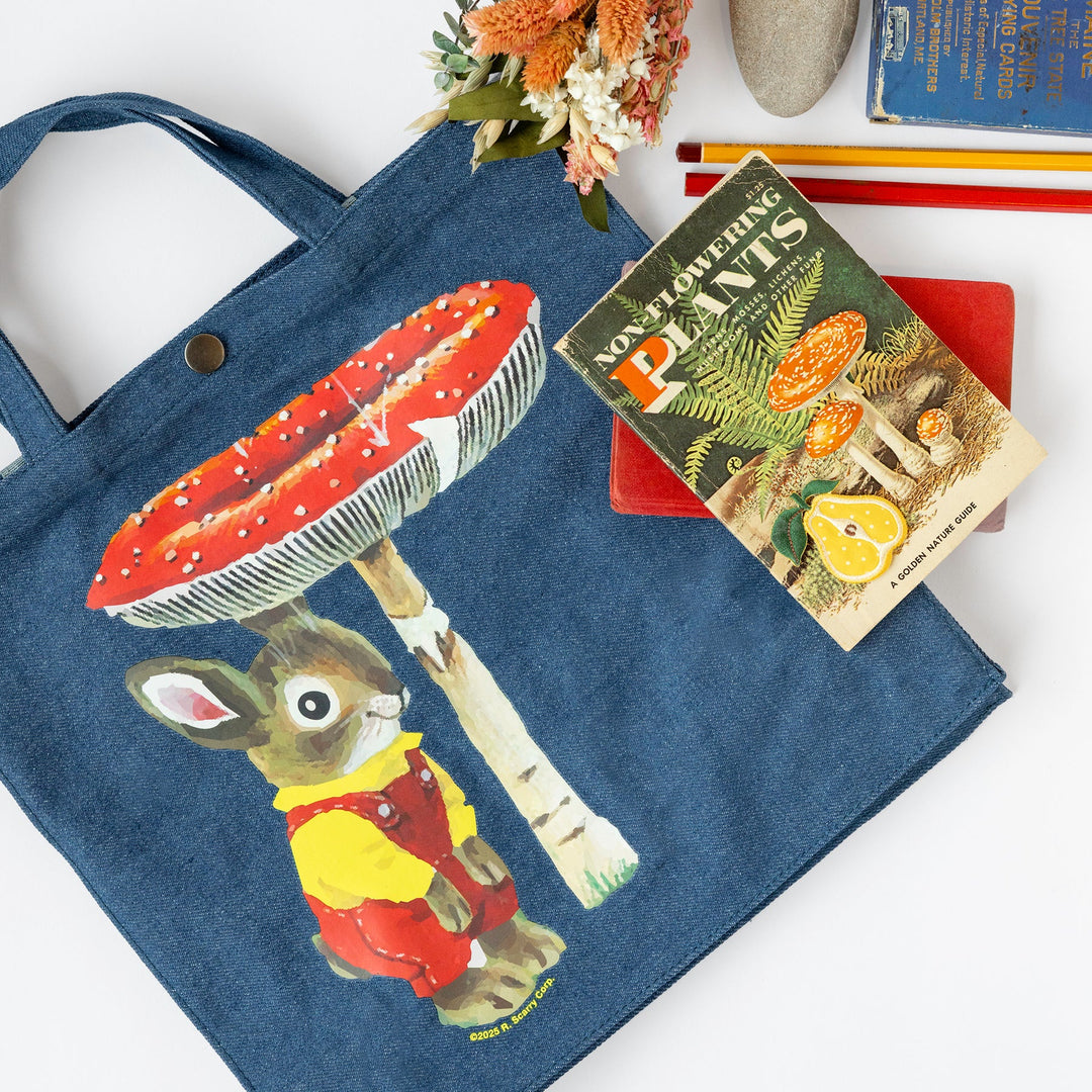 Nicholas Bunny Vintage-Style Tote