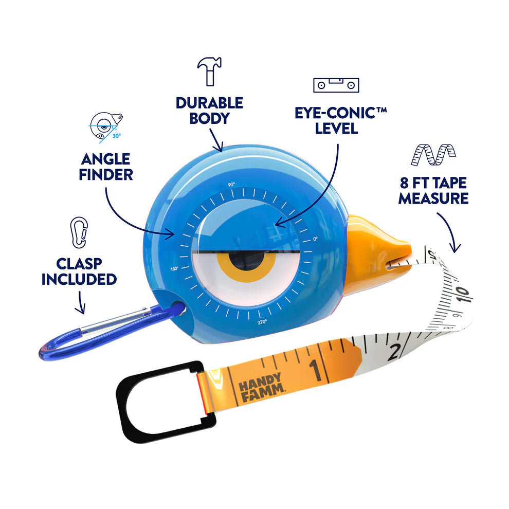 HandyFamm Bird 3-in-1 Tape Measure