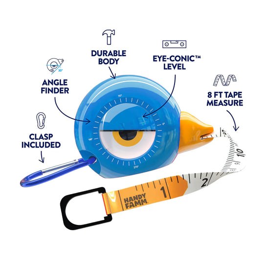 HandyFamm Bird 3-in-1 Tape Measure