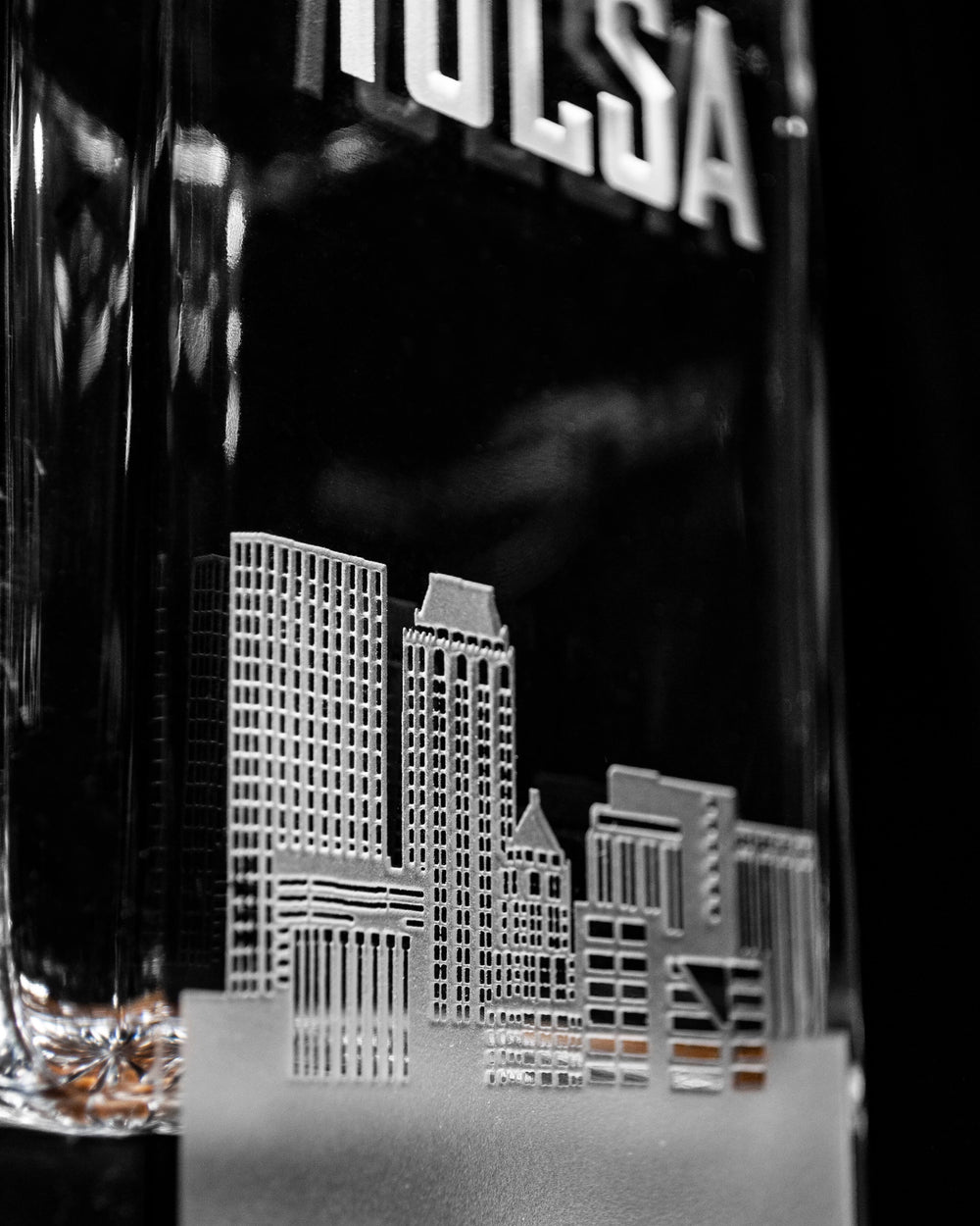 Tulsa Skyline Decanter