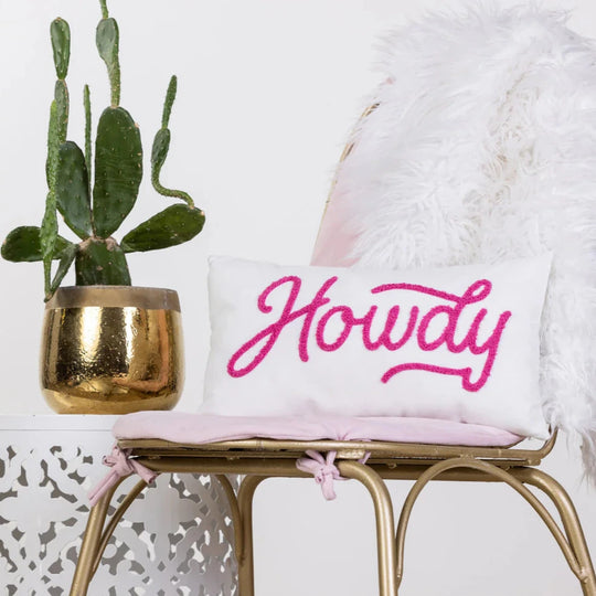 Howdy Loop Lumbar Pillow